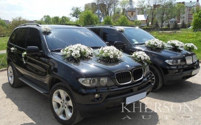 Аренда BMW X5 E53 на свадьбу Херсон