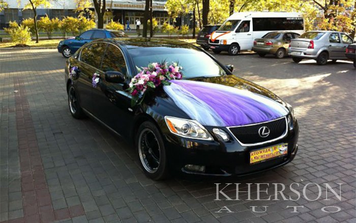 Аренда Lexus GS на свадьбу Херсон